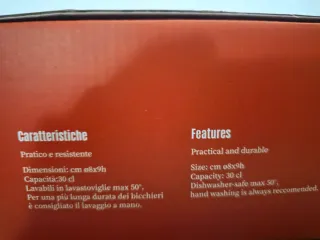 Set 4 Bicchieri Brandani Mosaico