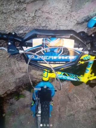 Bicicletta bambino Supereroi 16 mai usata