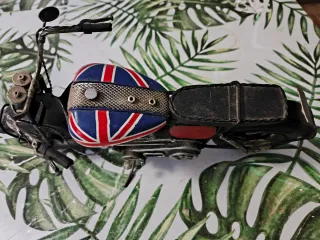 Réplica Moto Chopper Decoración