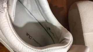 Zapatillas Massimo Dutti Piel Blancas