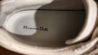 Zapatillas Massimo Dutti Piel Blancas