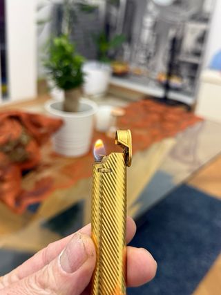 Accendino Dunhill Dress Oro