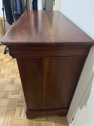 Cómoda de madera maciza