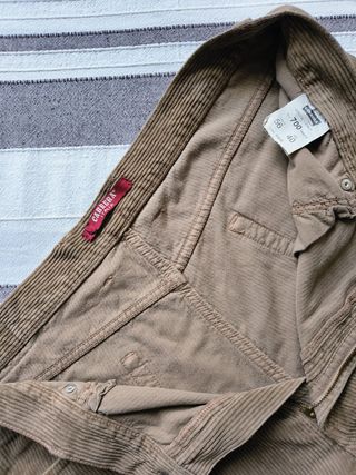 Pantaloni Carrera Jeans Velluto a Coste Marroni