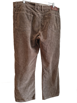 Pantaloni Carrera Jeans Velluto a Coste Marroni