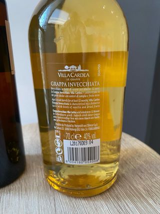 Coppia 2 bottiglie Grappa sigillate