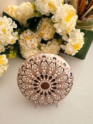 Pietra Mandala Decorata a Mano