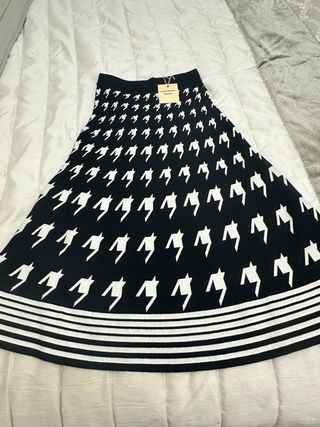 Falda midi California Waves