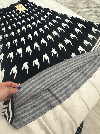 Falda midi California Waves