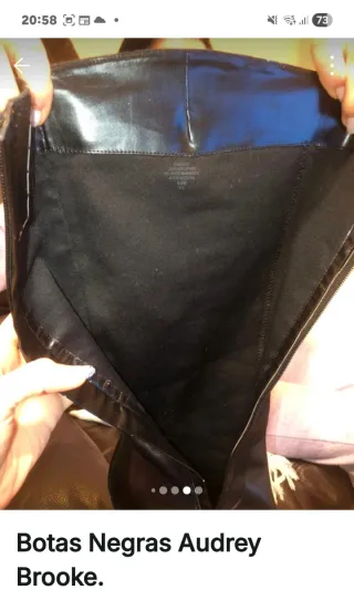 Botas Negras Tacón Alto