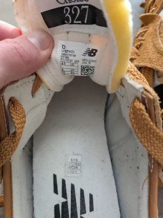 Zapatillas New Balance 327 Beige/Marrón T43