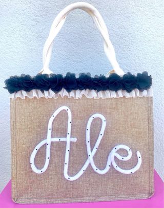 Borsa in juta personalizzata