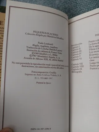 Algo de punto. Paolo Lombardi