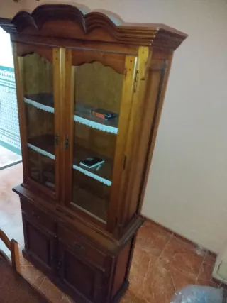 Mueble de salón provenzal madera.