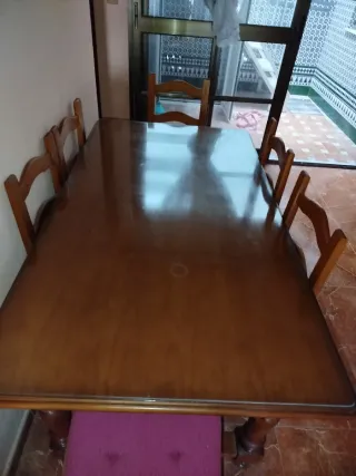 Mueble de salón provenzal madera.