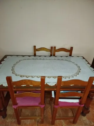 Mueble de salón provenzal madera.