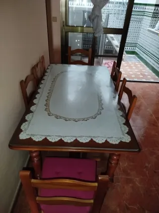 Mueble de salón provenzal madera.