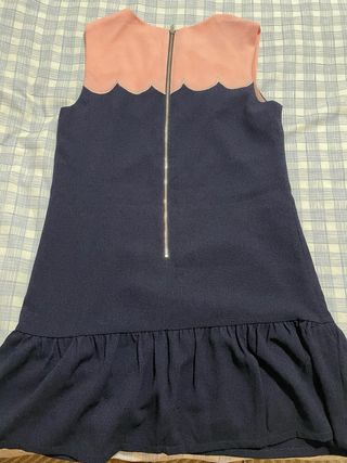 Vestido Kling azul y rosa