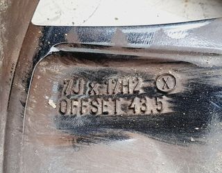 Hyundai 5341405 llanta r17 tucson (nx) klass 2wd