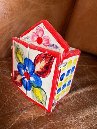 Nacimiento antiguo de cerámica