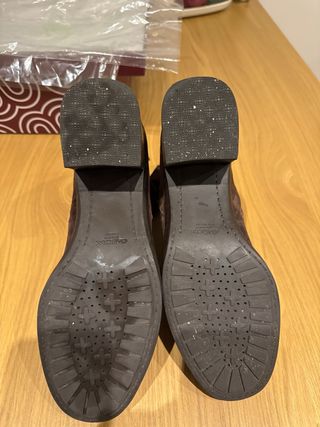 Botines Geox Ante Marrones