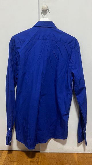 Camisa Javier Larrainzar Azul