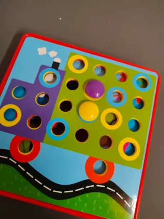 Juego de botones de colores