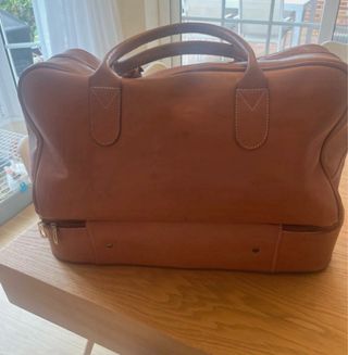 Bolso de viaje vintage piel Iberia