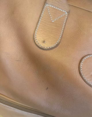 Bolso de viaje vintage piel Iberia