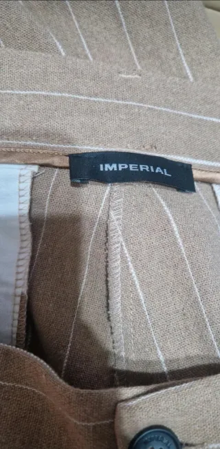 Pantaloni uomo Imperial a righe taglia 48