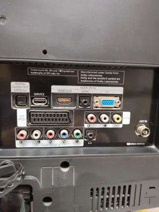 Televisión Samsung Negra