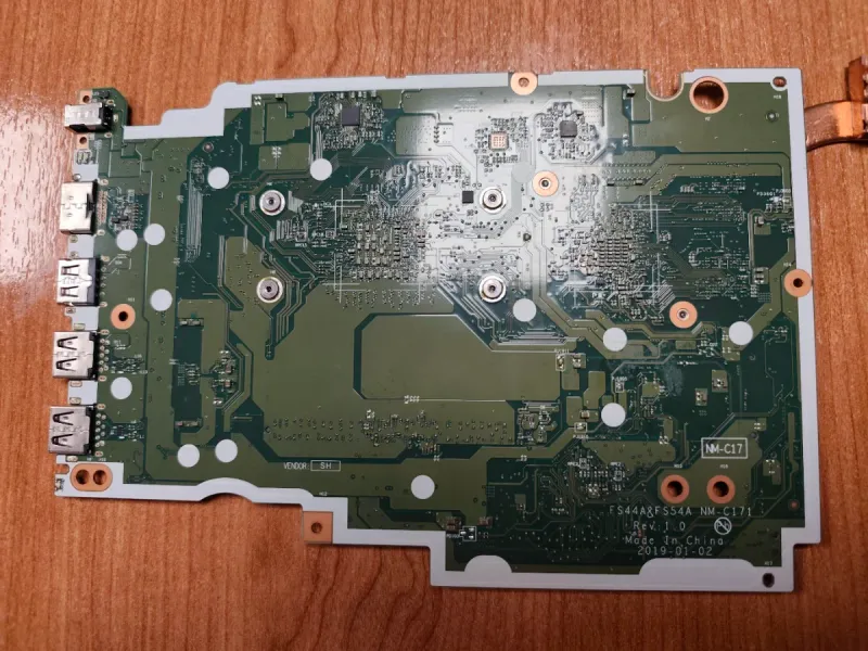 Placa base Lenovo S145 NM-C171 A9-9425 + 16GB RAM afbeelding 3