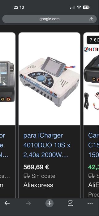 Cargador iCharger 4010 DUO