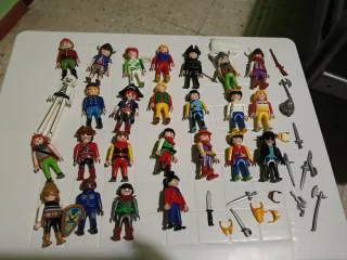 Lote 25 Figuras Playmobil
