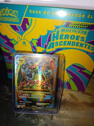 Carta Pokémon M Charizard EX Evoluciones Español