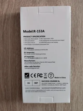 Powerbank. Batería Solar E.POWER 26800mAh