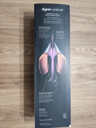 Plancha Dyson Airstrait Oro/Plata