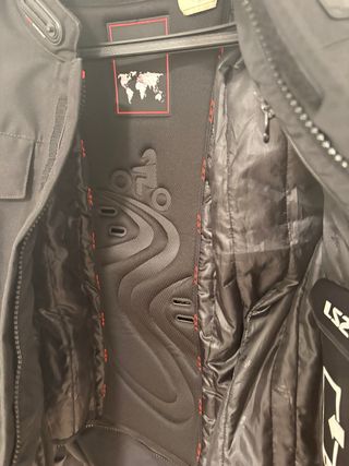 Chaqueta Moto LS2 Metropolis Hombre Negra Talla M.