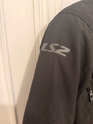 Chaqueta Moto LS2 Metropolis Hombre Negra Talla M.