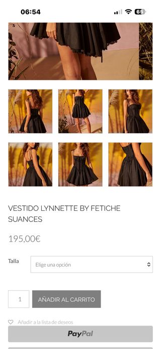 Vestido Fetiche Suances