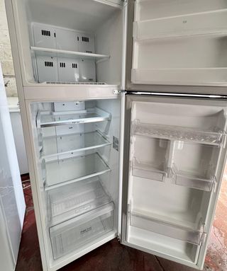 NEVERA DOS PUERTAS LG EN BLANCO