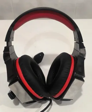 Auriculares Garming Hunterspider V-3 Rojo/Negro