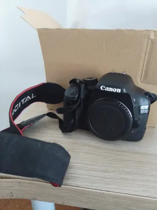 Canon EOS 550D + Lente EF 50mm f/1.8 II + sd