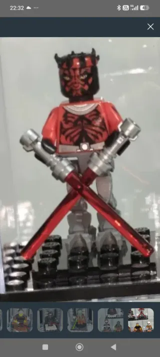 LEGO Star Wars Minifigura Darth Maul Originale