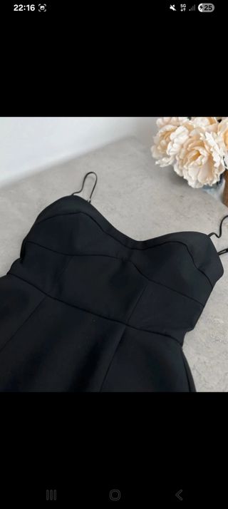 Vestido Negro Zara