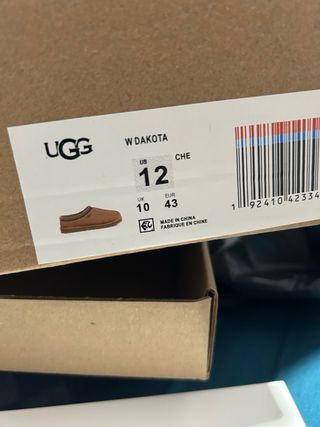 Pantuflas UGG Marrón Talla 43