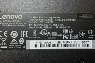 Estación Acoplamiento Lenovo ThinkPad Pro