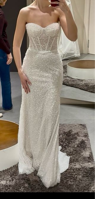 Vestido Novia Milla Nova 2 en 1 + 2 Velos