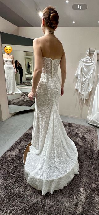 Vestido Novia Milla Nova 2 en 1 + 2 Velos