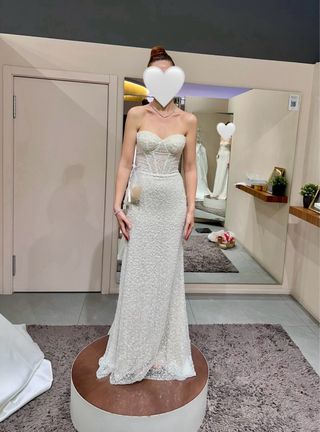 Vestido Novia Milla Nova 2 en 1 + 2 Velos